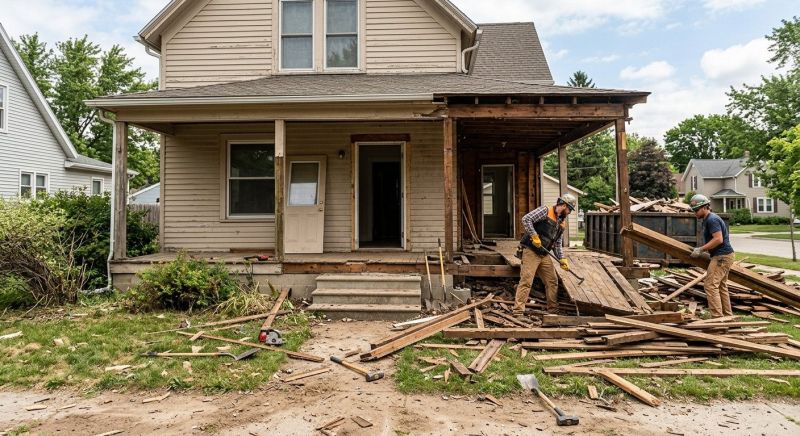 Terrace Demolition in Bergen County, NJ